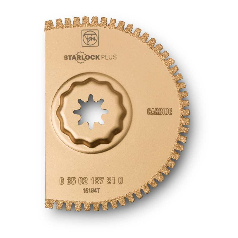 Lame segment à concrétion carbure avec denture ouverte StarlockPlus Ø90x1.2mm FEIN - 63502187210