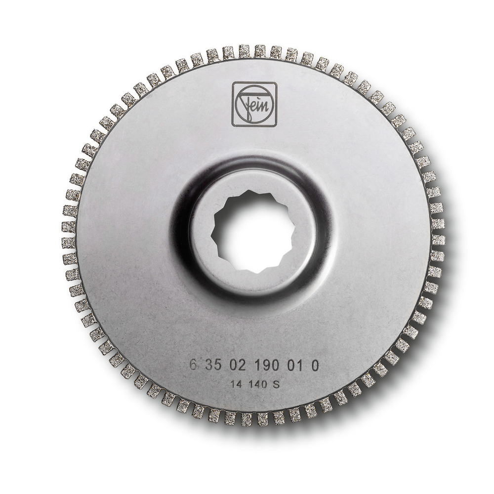 Lame à concrétion diamant circulaire avec denture ouverte Ø105x1.2mm FEIN - 63502190010