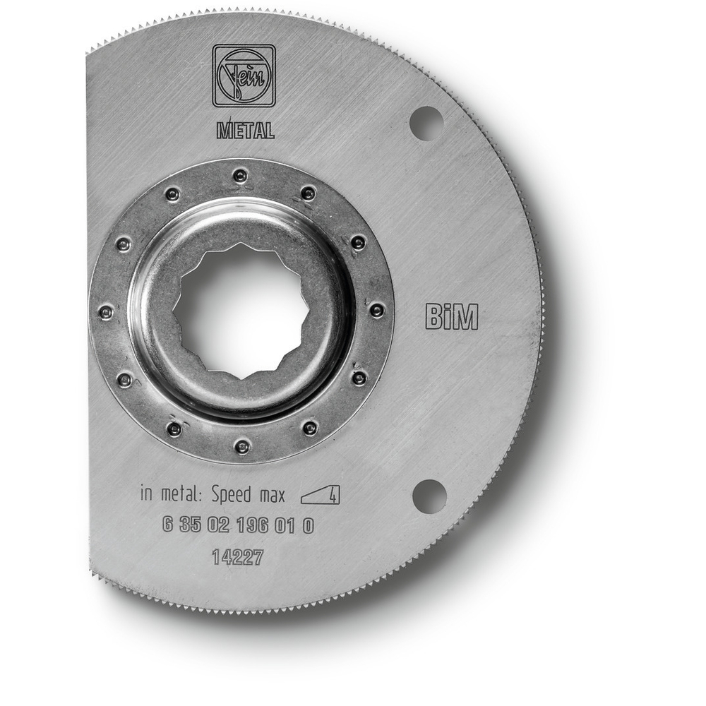Lame de scie segment métal BIM Ø100mm - Pack de 5 FEIN - 63502196050