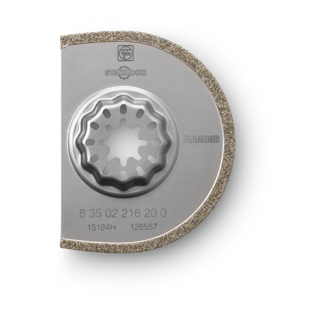 Lame segment à concrétion diamant Starlock Ø75x1.2mm - Pack de 5 FEIN - 63502216230