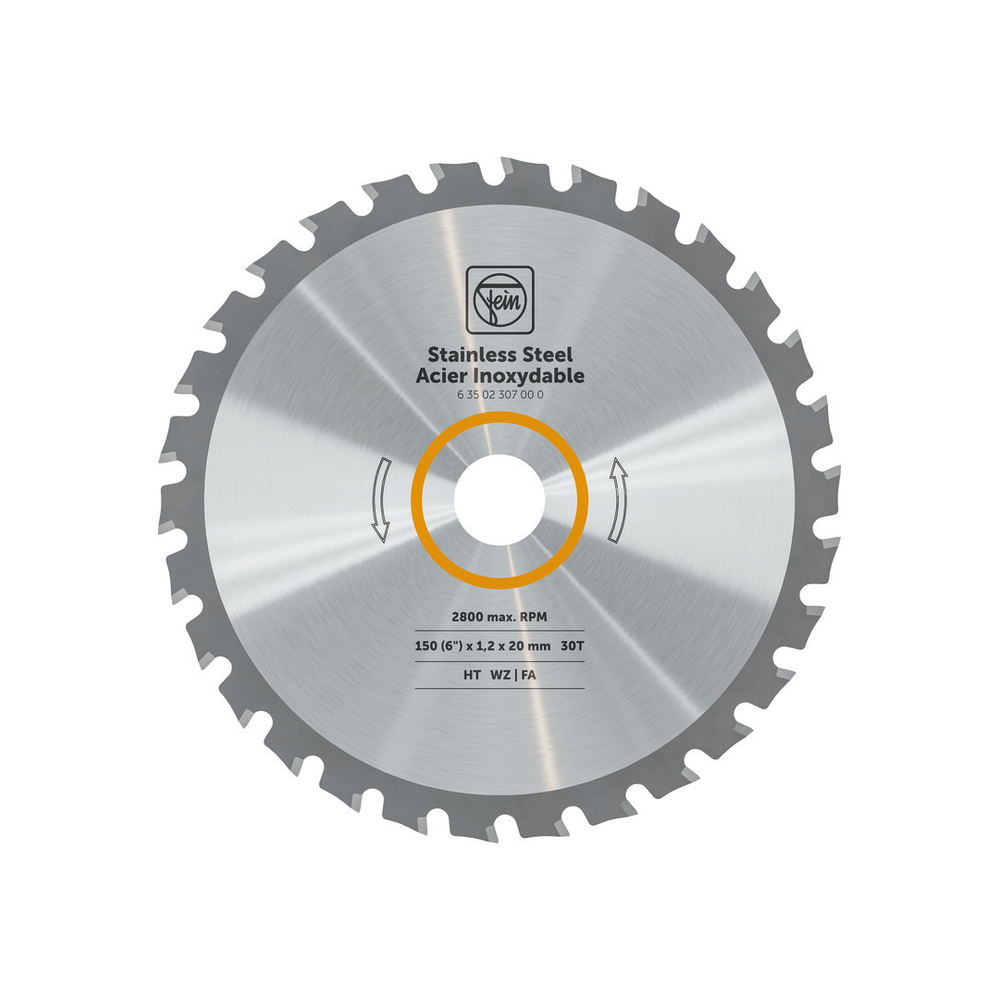 Lame de scie circulaire portative pour acier inoxydable - FEIN - 63502307000