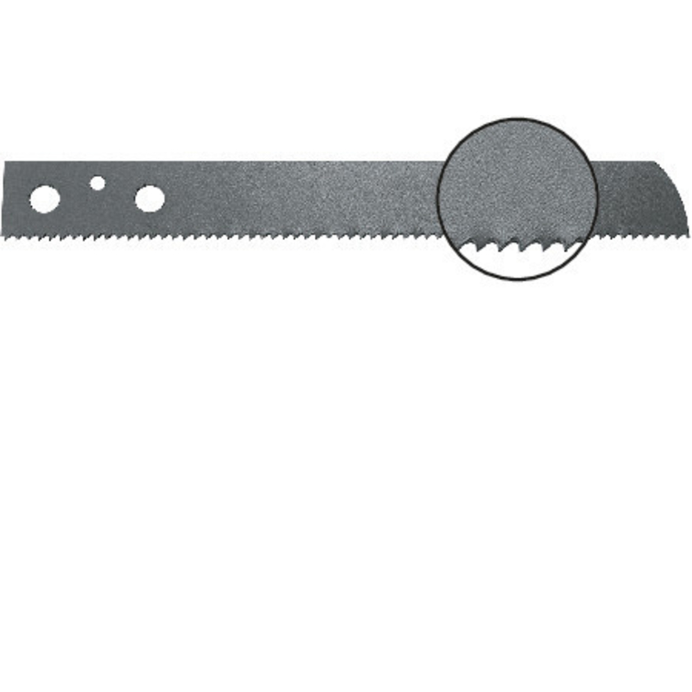Lame droite - HSS - L200mm - dents 3.2mm FEIN - 63503065009