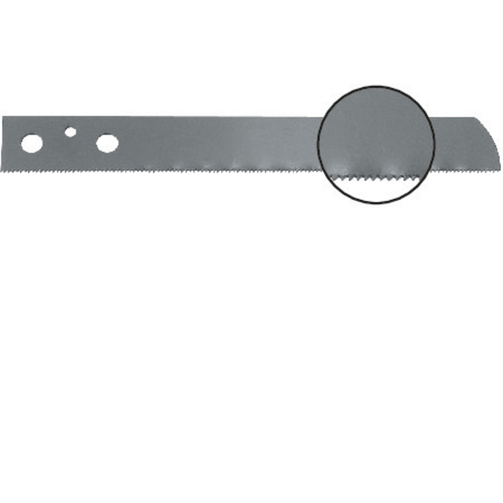 Lame droite - HSS - L200mm - dents 1.6mm FEIN - 63503066002