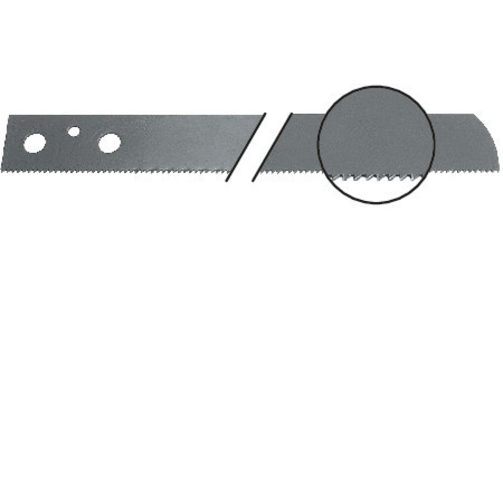 Lame droite - HSS - L300mm - dents 2.1mm FEIN - 63503070000