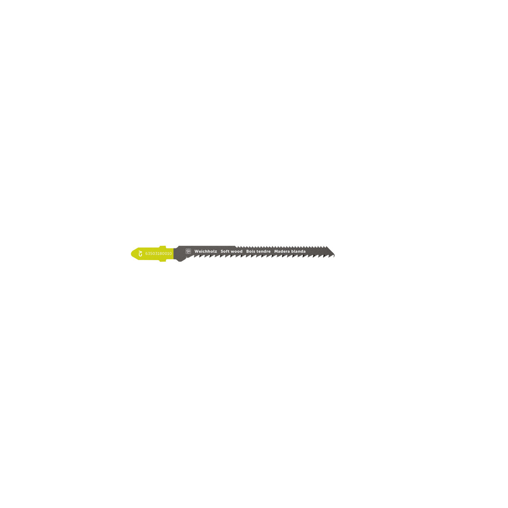 Lame de scie sauteuse pour bois CV 75 T2.5/1.4 SW CC - Pack de 5 - FEIN - 63503180010