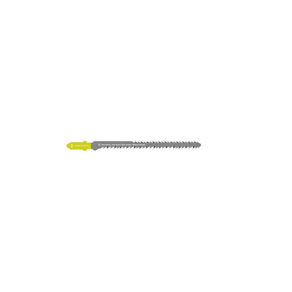 Lame de scie sauteuse pour bois CV 95 T2.2/3.2 SW CC - Pack de 5 - FEIN - 63503182010