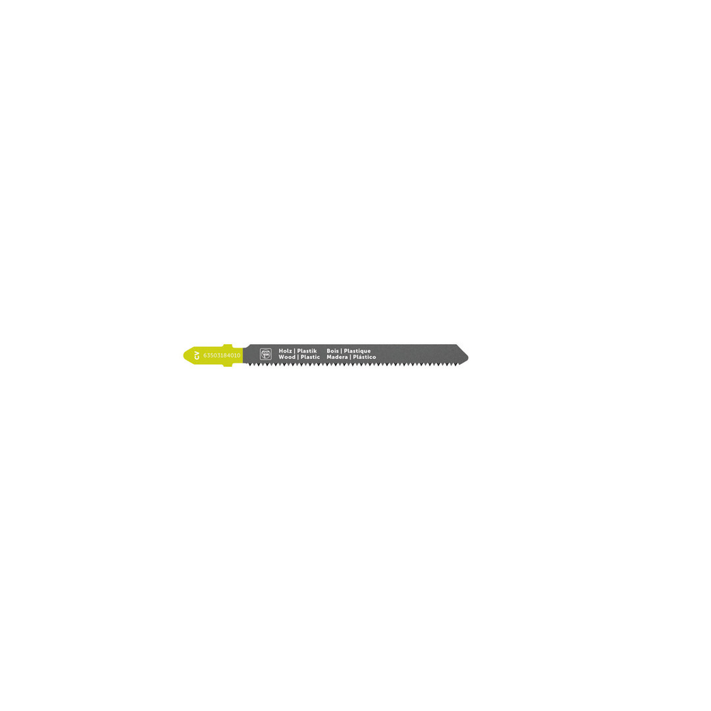 Lame de scie sauteuse pour stratifiés et plastique CV 75 T1.5 WP SC - Pack de 5 - FEIN - 63503184010
