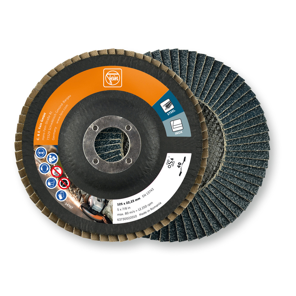 Disque à lamelles 125 mm, grain 40 FEIN - 63730022010