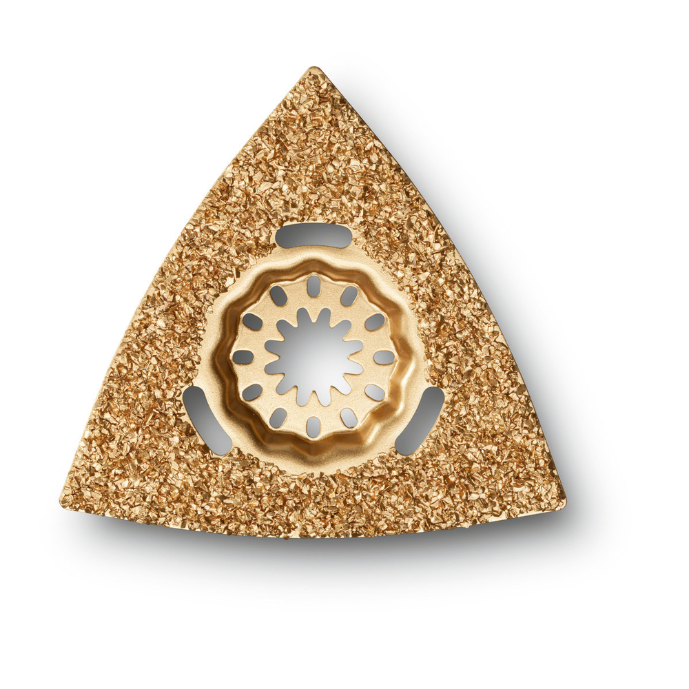 Râpe à concrétion carbure triangulaire Starlock 80mm FEIN - 63731001210