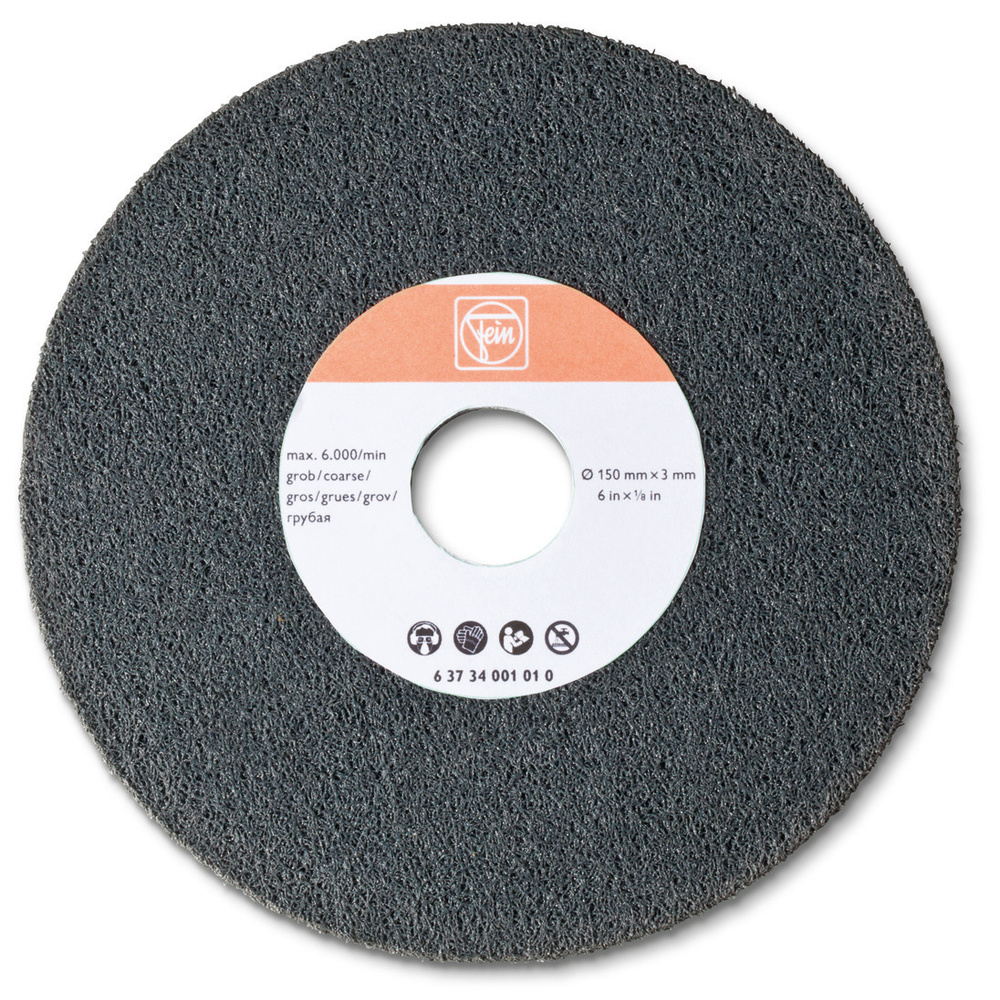 Disque fibre Ø150x6mm - Grain fin FEIN - 63734006010