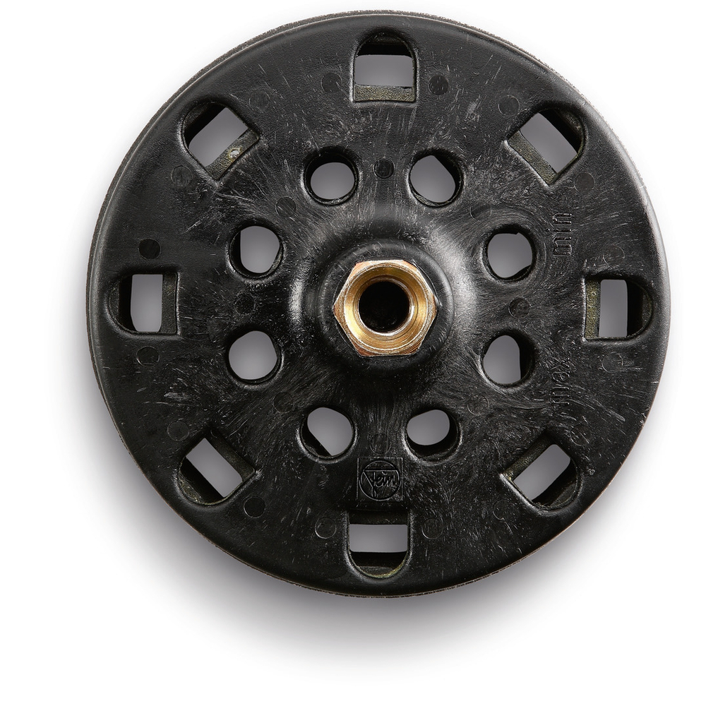Plateau de fixation auto-aggripant avec trou d'aspiration Ø150mm M14 FEIN - 63806188010