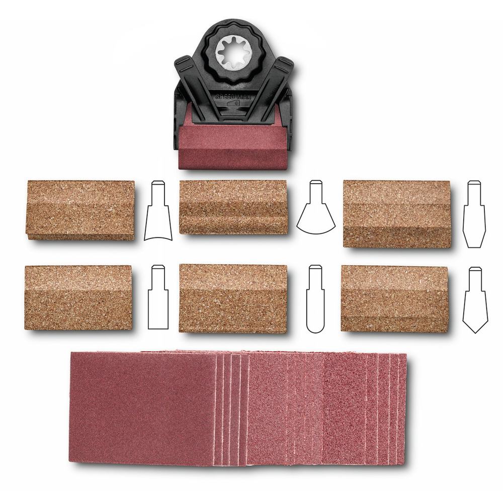 Set de profils de ponçage StarlockPlus FEIN - 63810031010