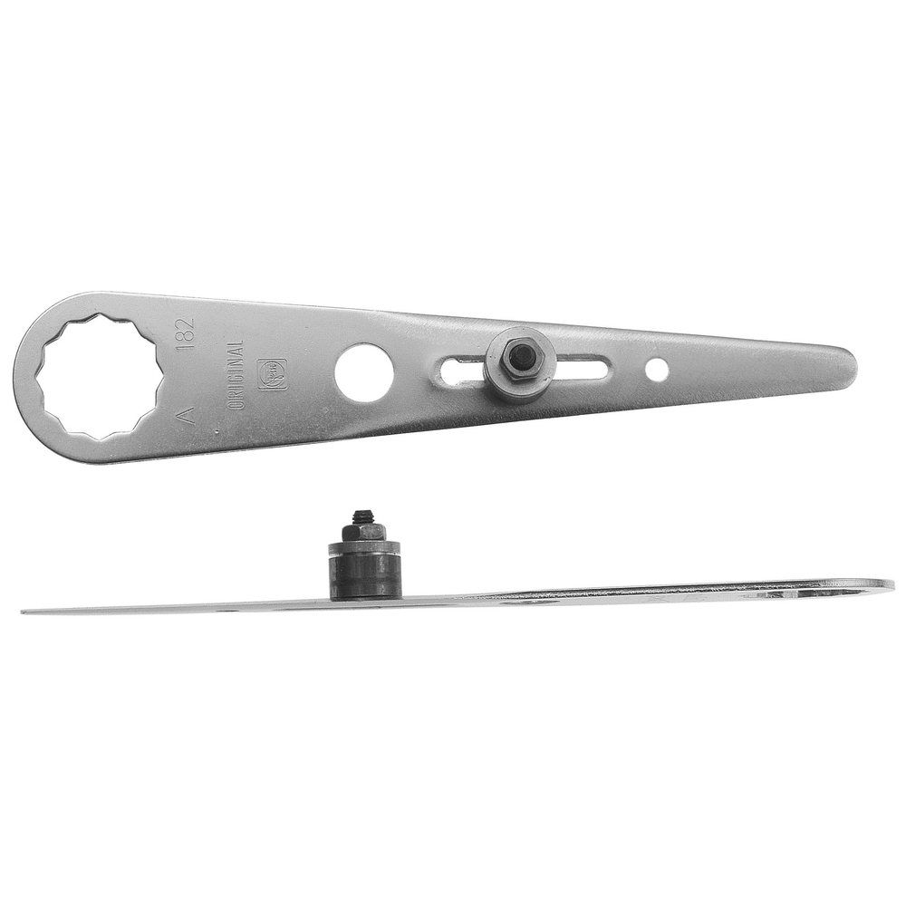 Couteau droit plat 42-60mm avec butée réglable - Pack de 2 FEIN - 63903182015