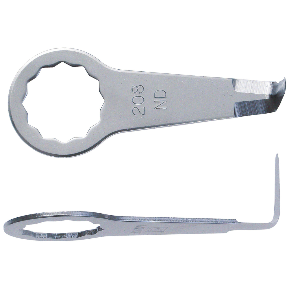 Couteau incurvé denté en forme de L 19mm - Pack de 2 FEIN - 63903208010