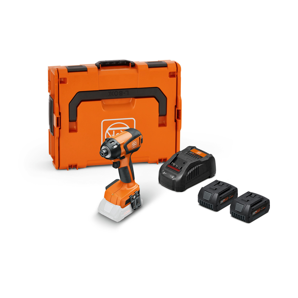 Visseuse-boulonneuse à chocs ASCD 18-200 W4 AS 2x 5Ah en set - FEIN - 71151162000