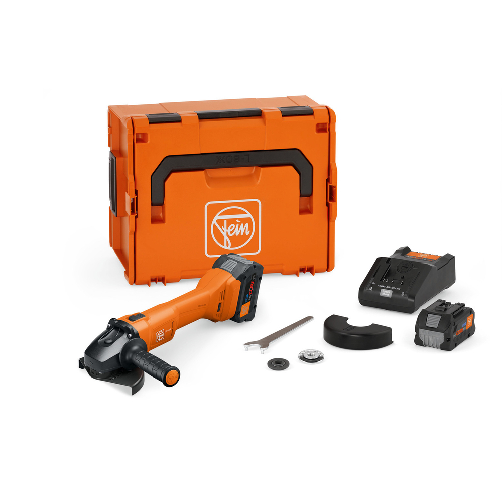 Meuleuse d'angle compacte CCG 18-125-12 AS Set 2 x 8Ah - FEIN - 71221662000