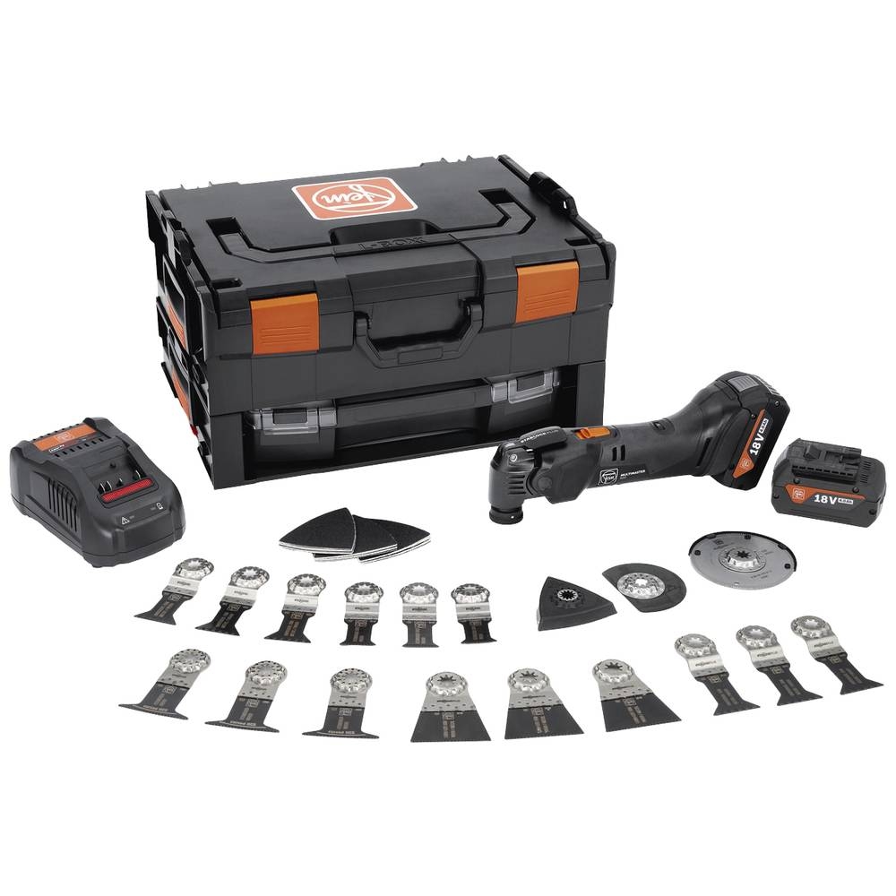 Découpeur-ponceur sans fil FEIN Multimaster AMM 500 Plus BLACK EDITION 4AH - 71294261000