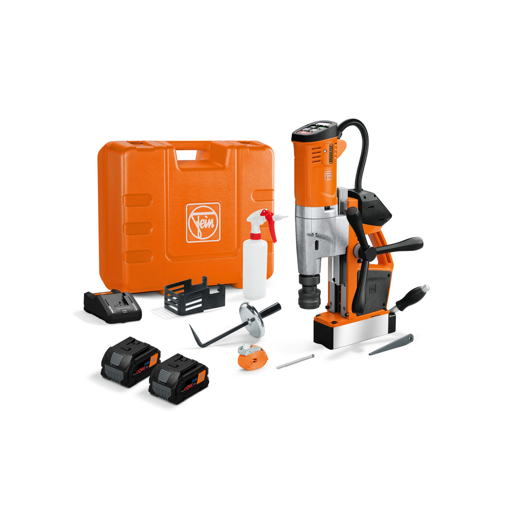 Unité de perçage magnétique sans fil jusqu'à 35 mm AKBU 35 PMQW 2x 8AH AS FEIN - 71700464000