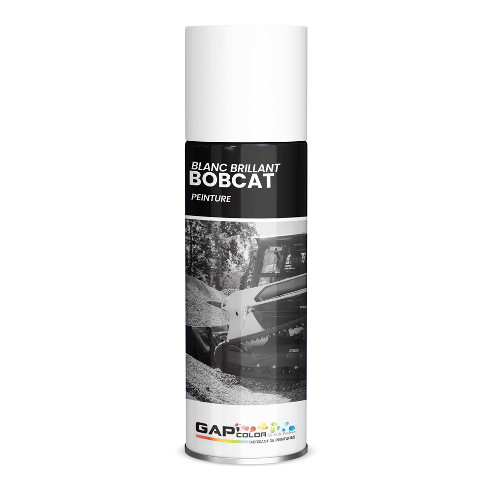 PEINTURE BRILLANTE BLANC BOBCAT