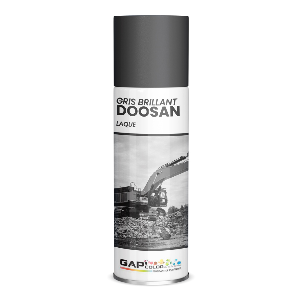 LAQUE BRILLANTE GRIS DOOSAN 1KG