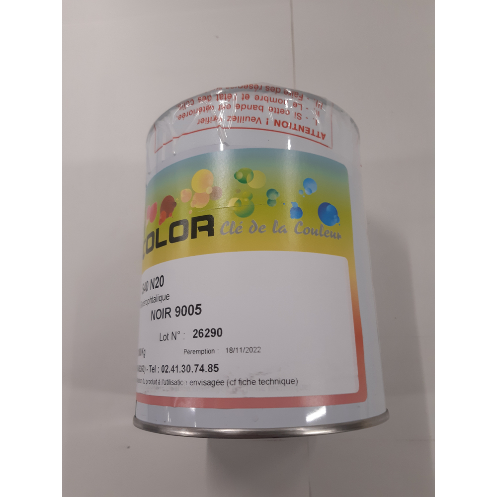 LAQUE BRILLANTE NOIR 1KG