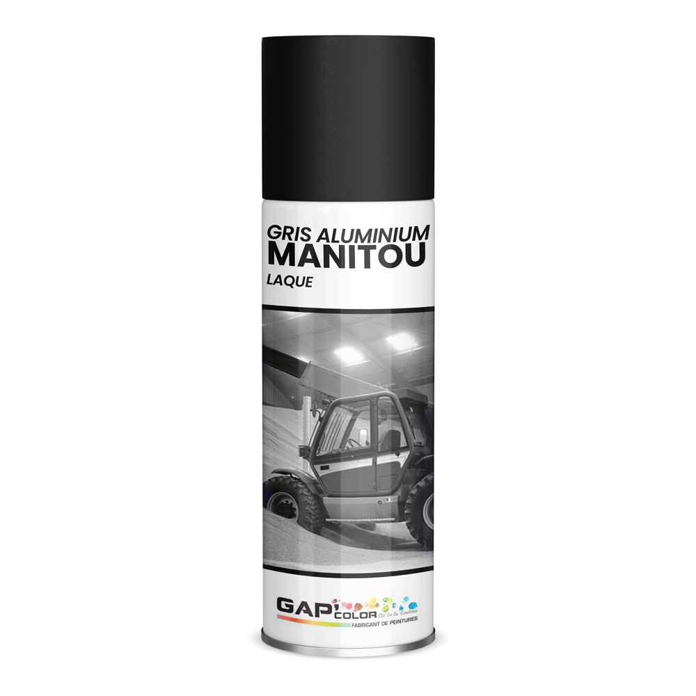 LAQUE NOIR SATINE MANITOU 1KG