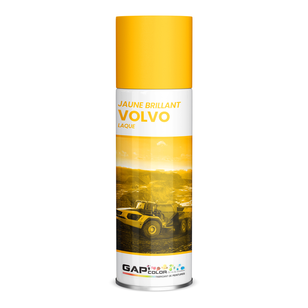 LAQUE BRILLANTE JAUNE VOLVO 1KG