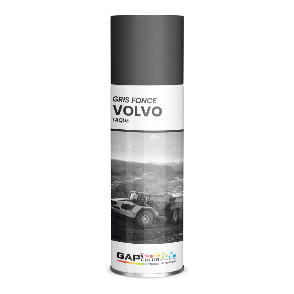 LAQUE BRILLANTE GRIS FONCE VOLVO 1KG