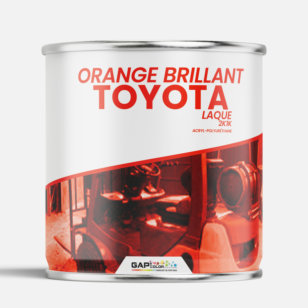 LAQUE 1 KG BRILLANT 2K1K TOYOTA ORANGE   PU41