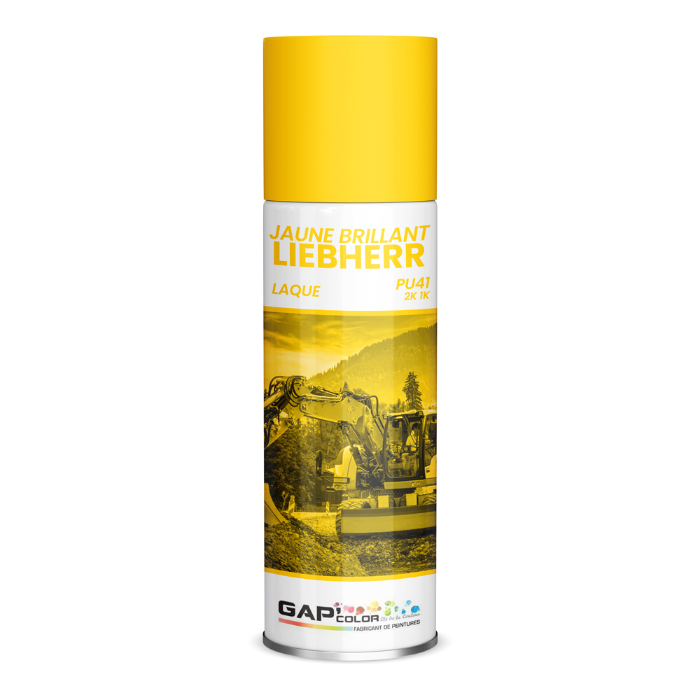 LAQUE BRILLANTE JAUNE LIEBHERR 1KG