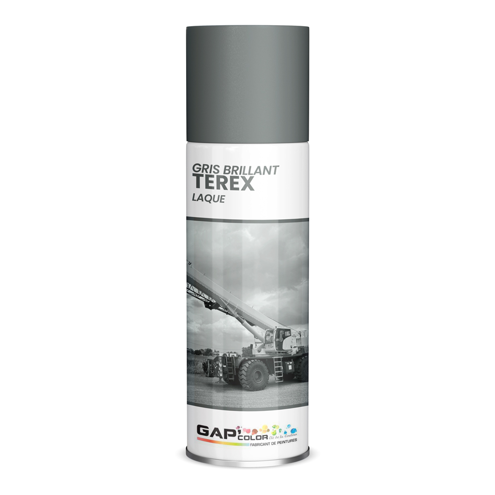 LAQUE BRILLANTE GRIS TEREX 1KG