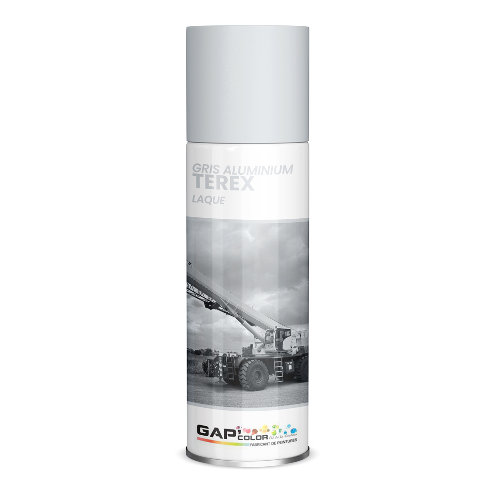 LAQUE BRILLANTE GRIS ALU TEREX 1KG
