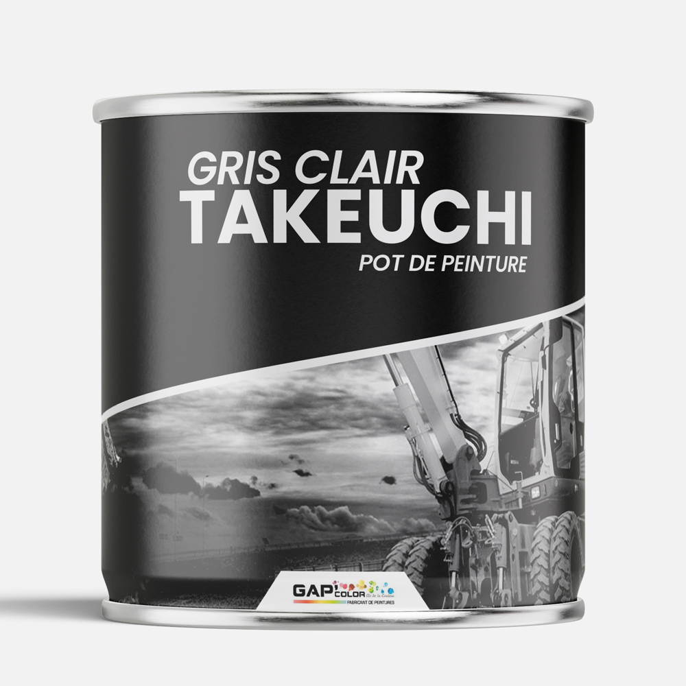 POT DE PEINTURE 5KG GRIS CLAIR TAKEUCHI