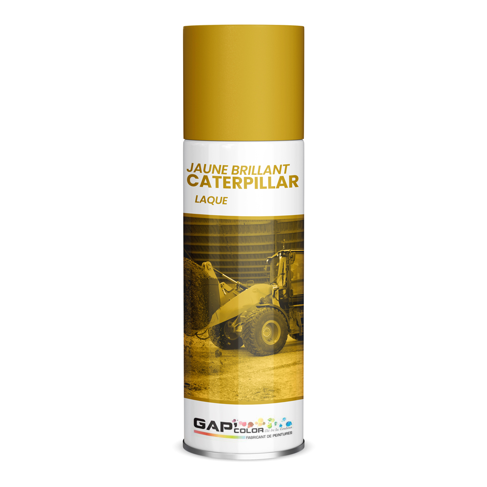 LAQUE BRILLANTE JAUNE CATERPILLAR 5KG