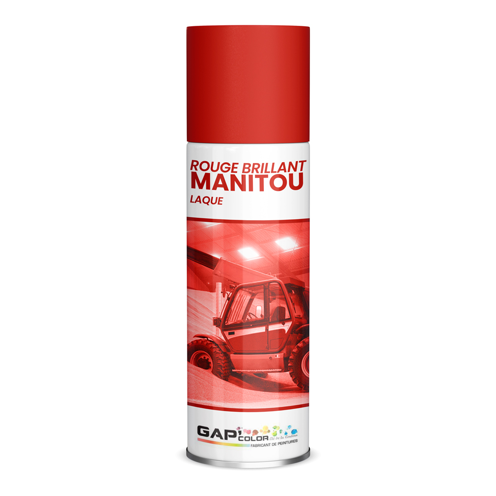 LAQUE BRILLANTE ROUGE MANITOU 5KG