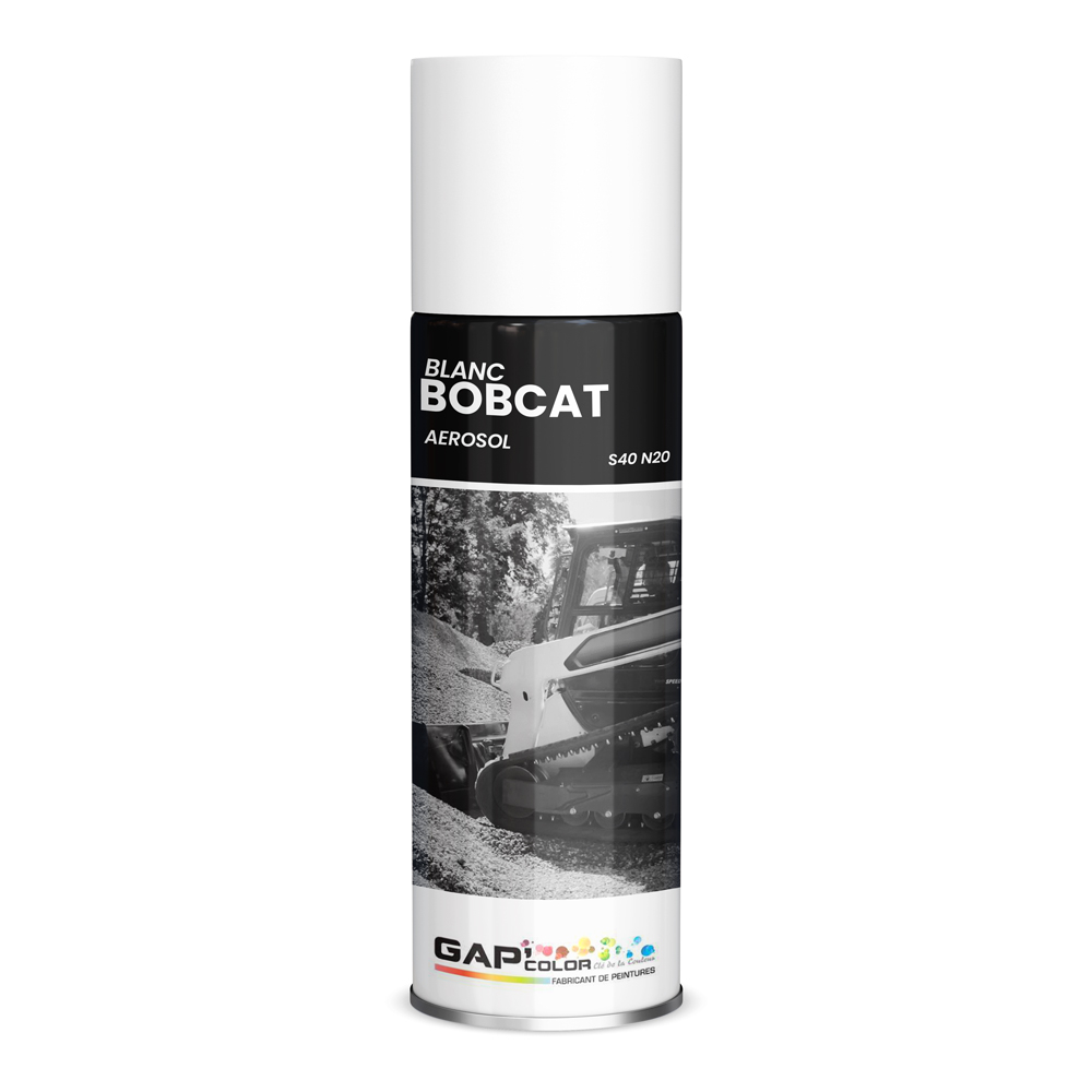 AEROSOL 400ML BLANC BOBCAT