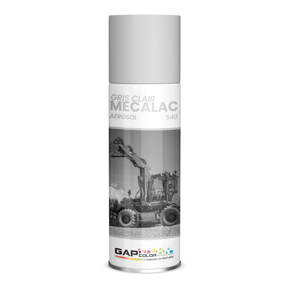 AEROSOL GRIS CLAIR MECALAC  400ML