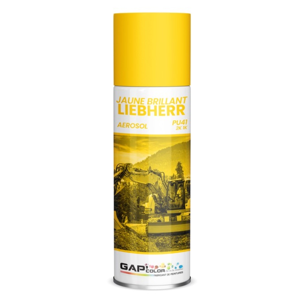 AEROSOL BRILLANT JAUNE LIEBHERR 400ML