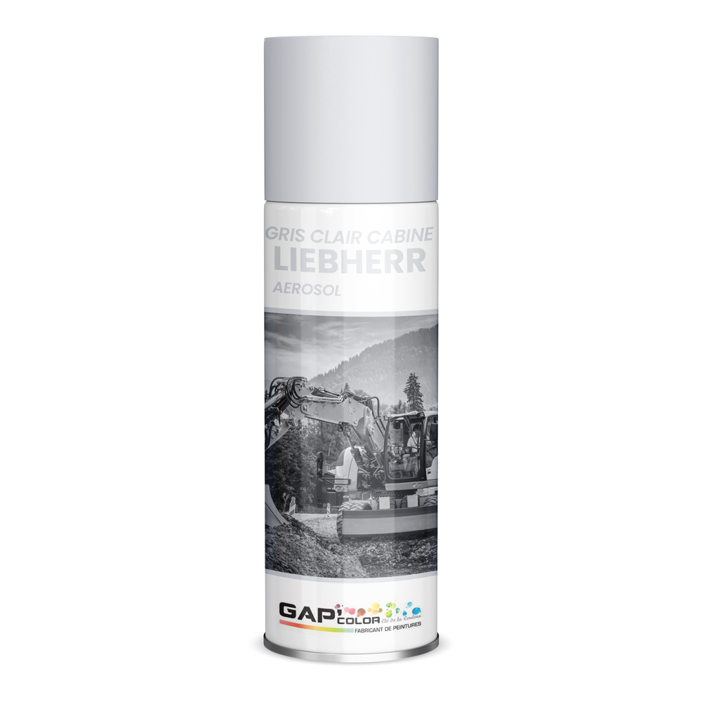AEROSOL GRIS CLAIR CABINE LIEBHERR 400ML