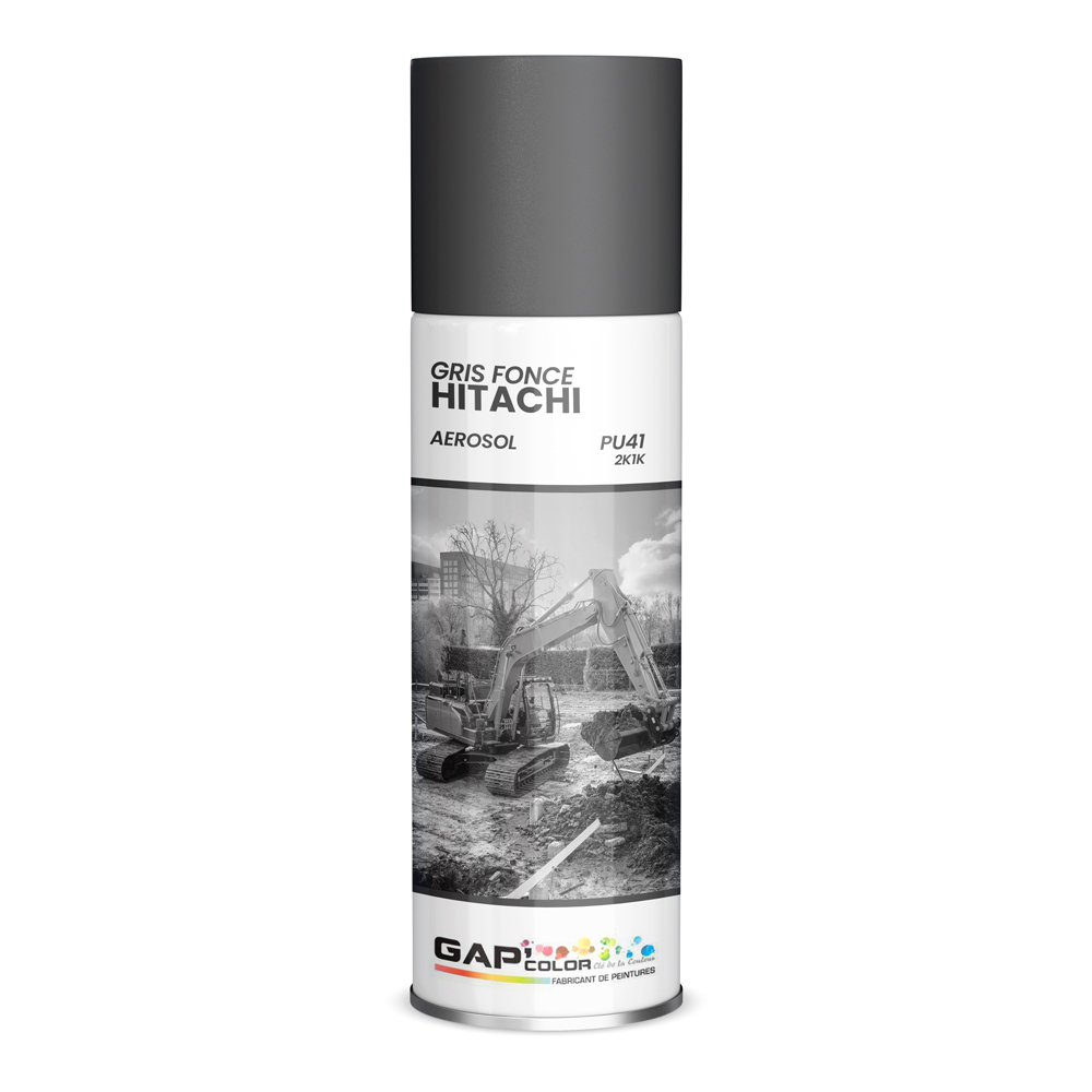 AEROSOL GRIS FONCE HITACHI 400ML