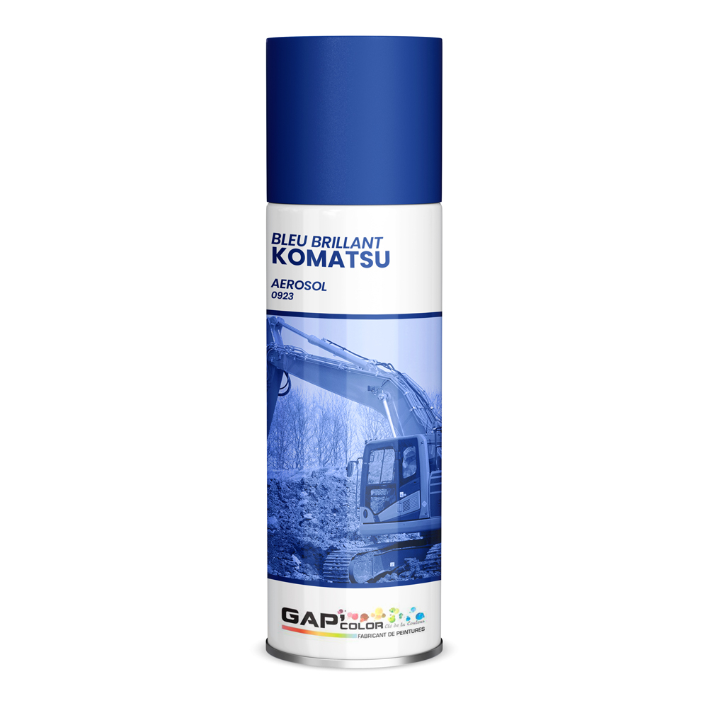 AEROSOL BLEU KOMATSU 0923 400ML
