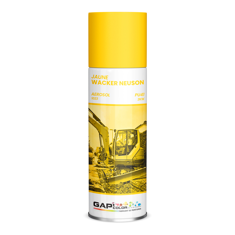 AEROSOL PU 41 2K1K JAUNE NEUSON 1023 400 ML