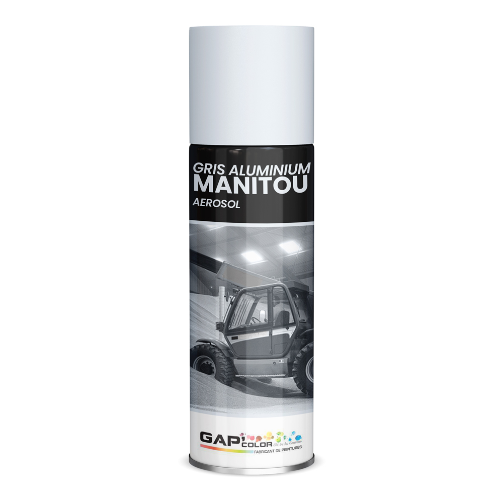 AEROSOL GRIS ALU MANITOU