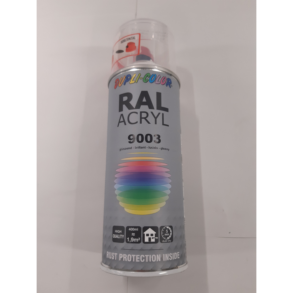 AEROSOL ACRYL BRILLANT RAL 9003 400ML