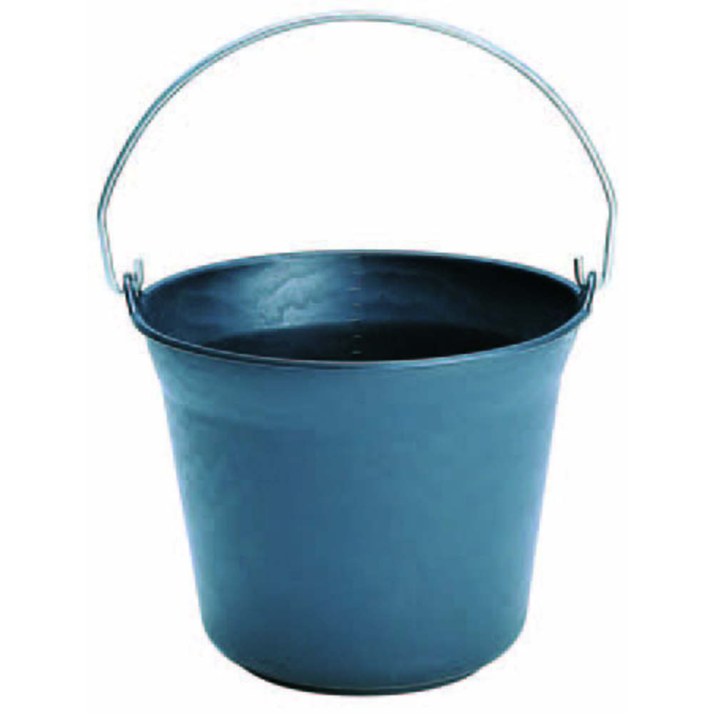 Seaux de maçon PE noir  13 L VINMER - 112104