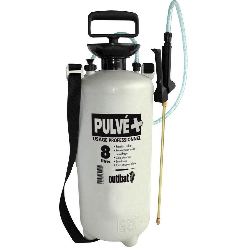 PULVERISATEUR PLAST 5L PRO 3 BARS LAITON VINMER - 163106