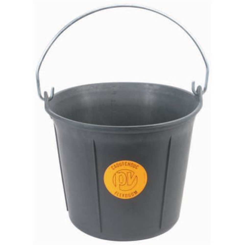 Seau caoutchouc Flexogom modèle PRO cont 11 l VINMER - 360002