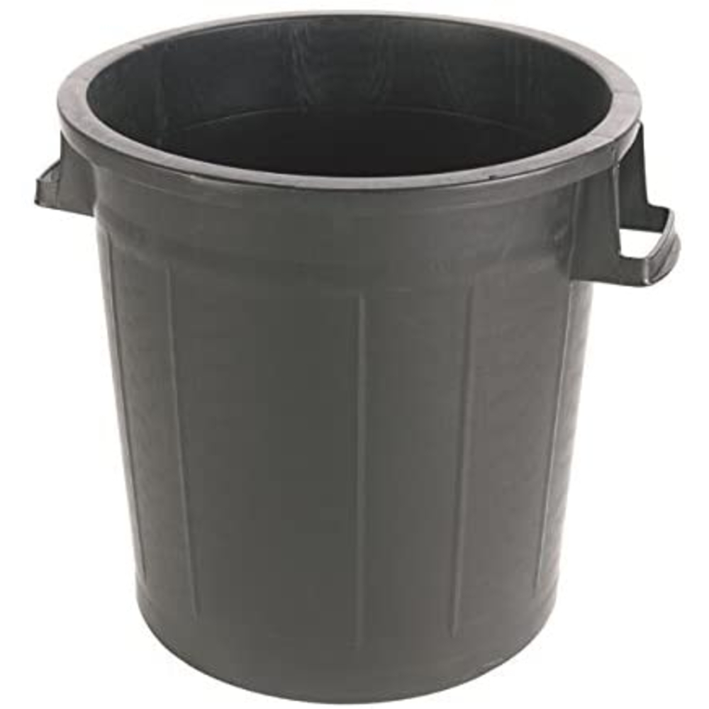 Poubelle à gravats PE noir 75 l 27 kg VINMER - 391075