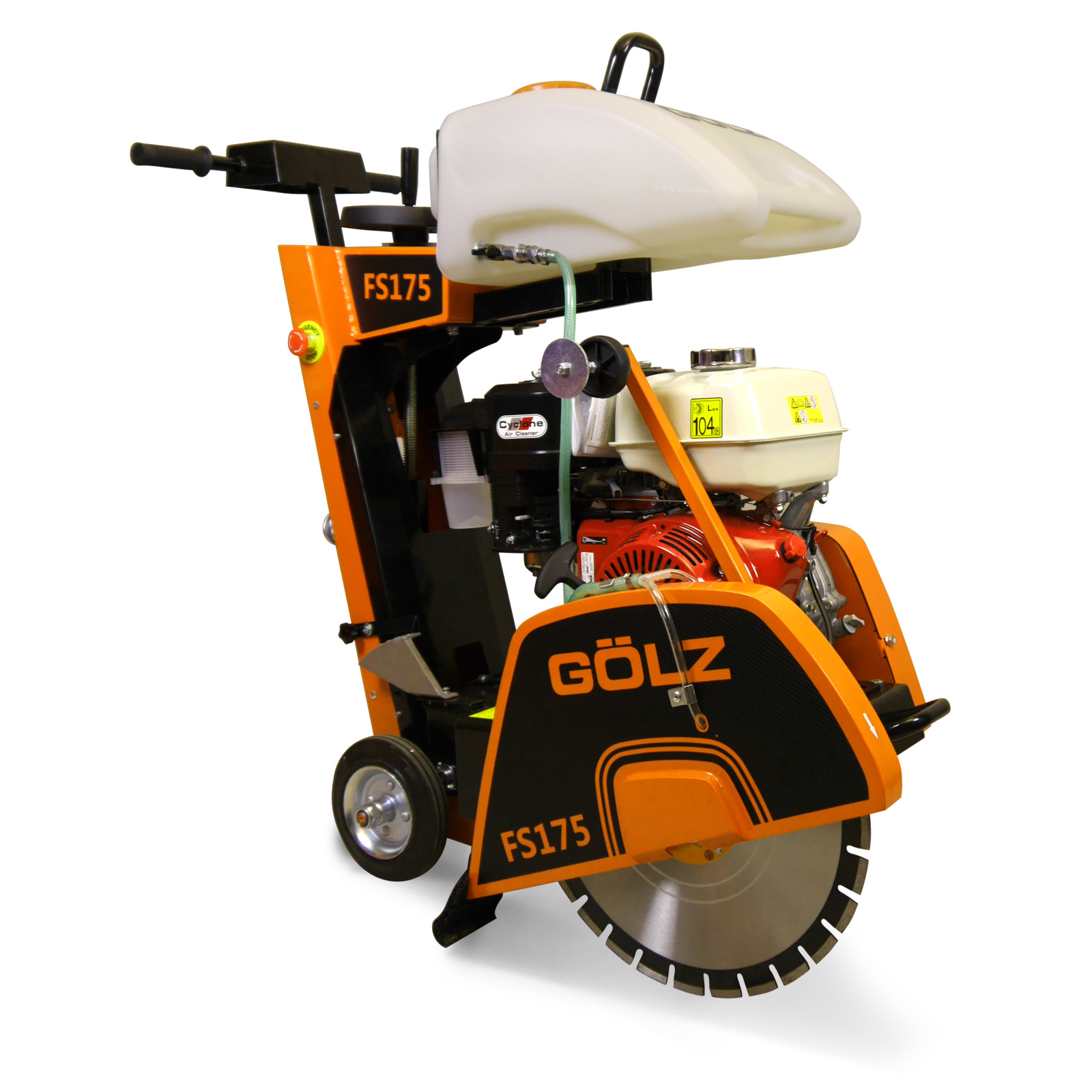 Scie à sol compacte 500 mm 190 mm 11,7 Cv 8,7 kW Honda GX390 FS175 GOLZ - 02821756000