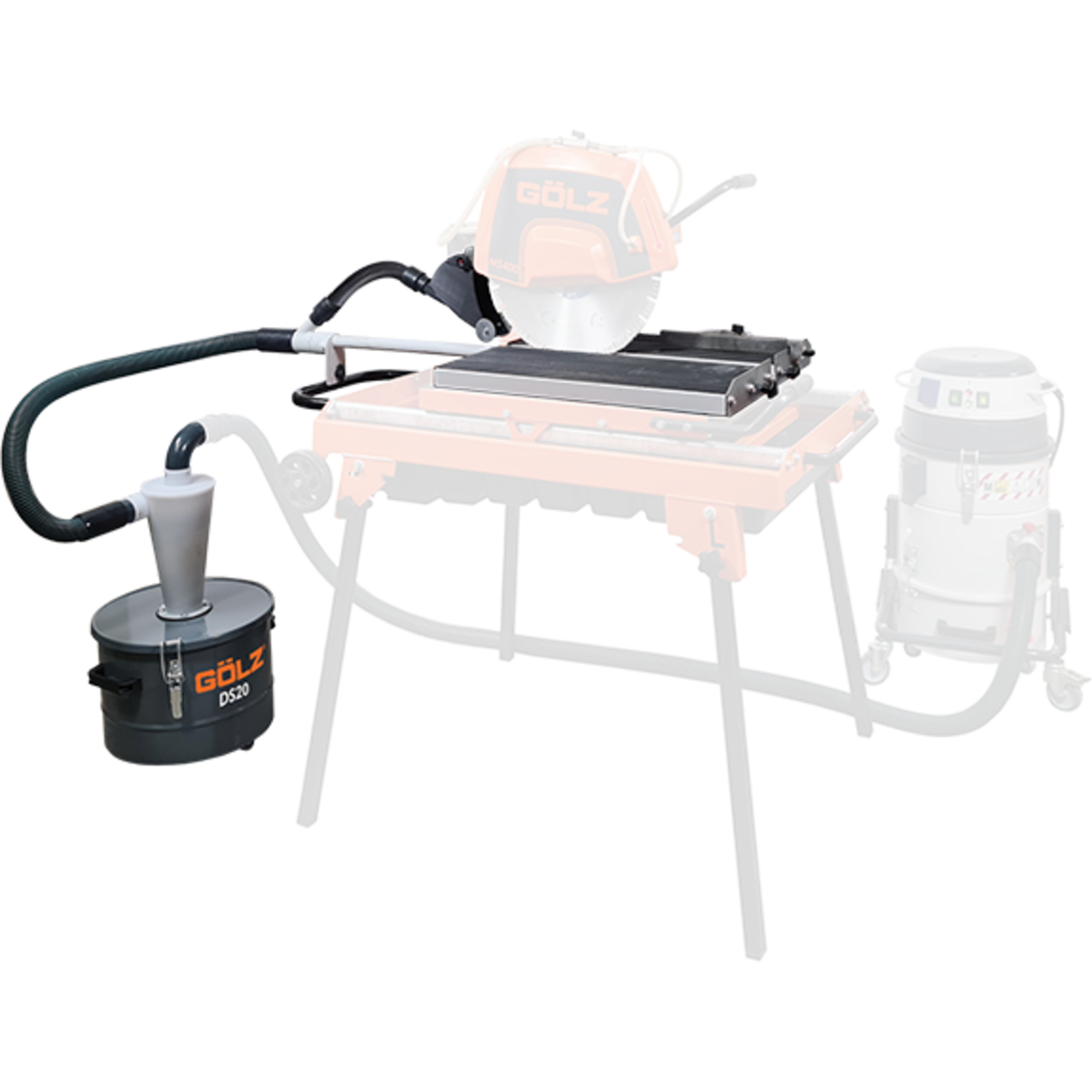 Kit coupe à sec DS400 pour scie MS400 DS400 GOLZ - 02894004000